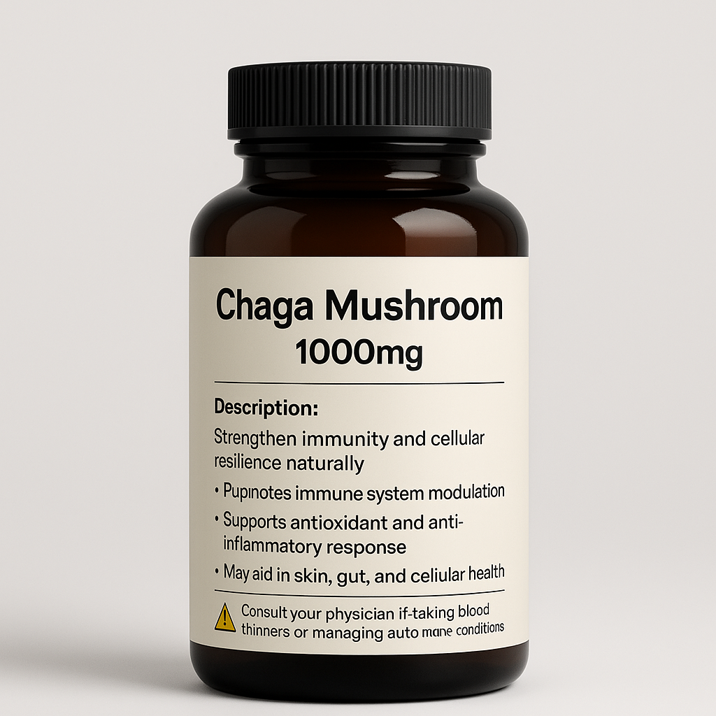 Chaga Mushroom – 1000mg