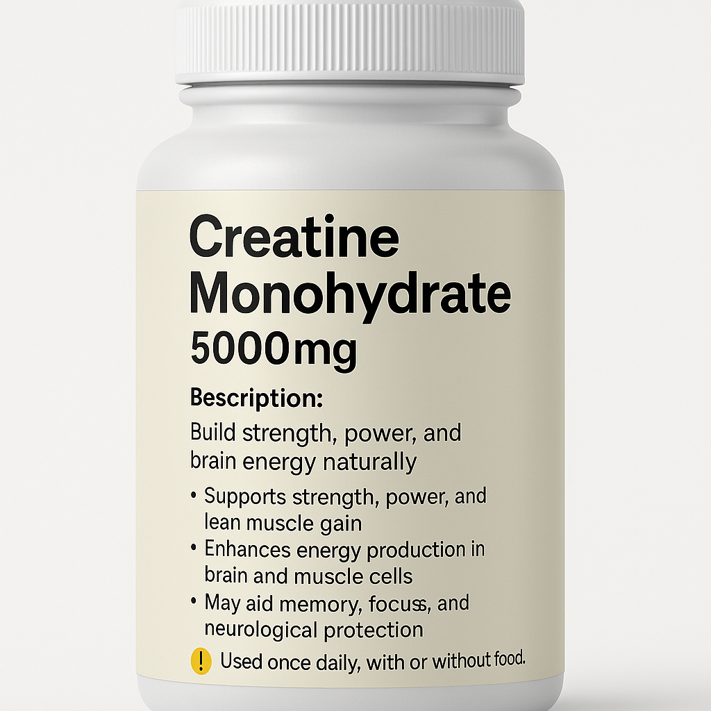 Creatine Monohydrate – 5000mg