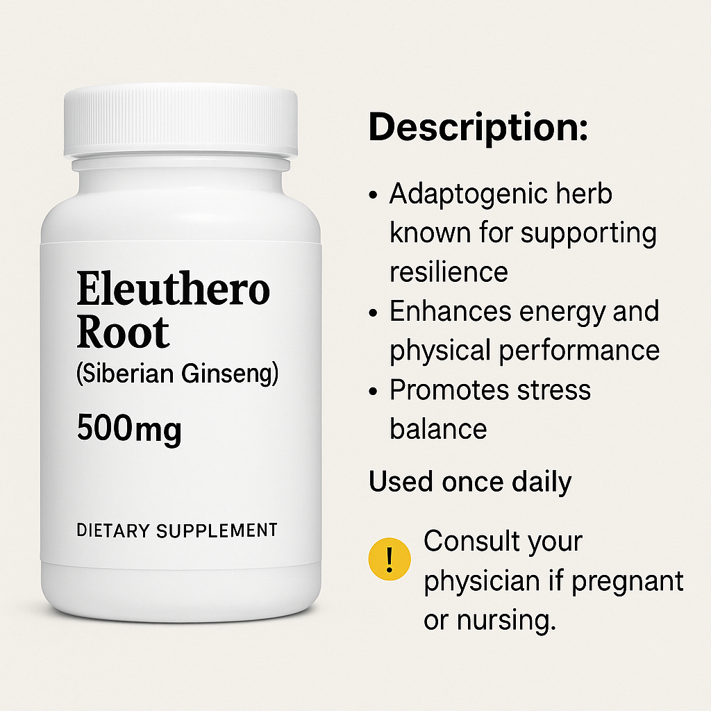 Eleuthero Root (Siberian Ginseng)