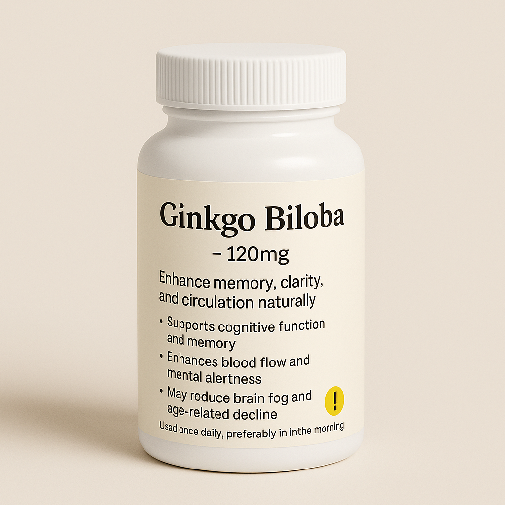 Ginkgo Biloba – 120mg
