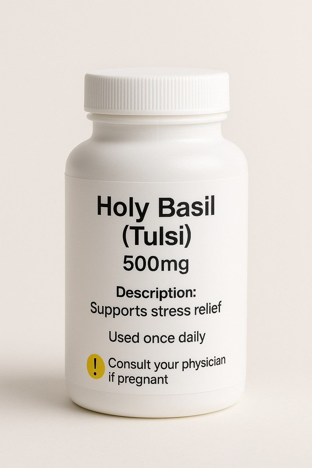 Holy Basil (Tulsi) – 500mg